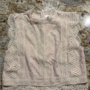 eri + ali Lace Sleeveless Top